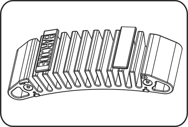 Flex Restraint, DIM 160-3500mm, brizganje, elektrofuzija, PE 100-RC crna – kod 169