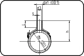 Spigot sedlo, MOP voda 16bar/gas 10bar, W/P-TW, brizganje, elektrofuzija, PE 100-RC crna – kod 288 (var. 030)