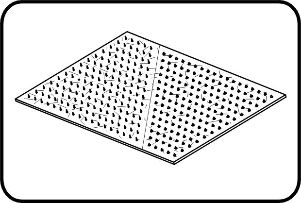 Folija MSB+/HG, microspike+/HighGrip - 7m, Liner I / ÖNORM S 2073, kalandrisano, Zavarivanje vrućim klinom, HDPE crna – kod 548.8