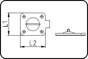 Rezervna membrana, za membranski ventil, i T-membranski ventil, ručno upravljanje, EPDM/PTFE – kod 88.342