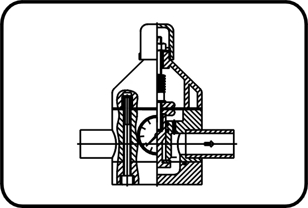 Redukcioni ventil pritiska V82, sa zaštitom manometra, čeono + IR zavarivanje, PVDF UHP prirodna – kod 241