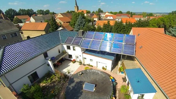 Geomembrana za jamu za skladištenje toplote solarnog sistema