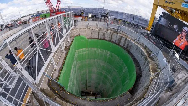 AGRU zaštita betona za ogroman tunel za otpadne vode