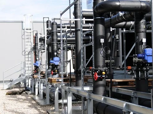 Industrijska primena AGRU SDR 26 cevovodnog sistema